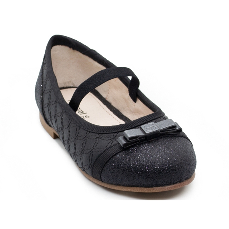 Μπαλαρίνα MAYORAL Μαύρη με glitter 19-44007-022