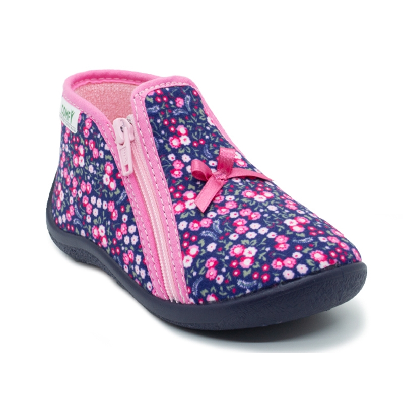 Παντοφλάκι COMFY Μπλε floral GRAFF7464