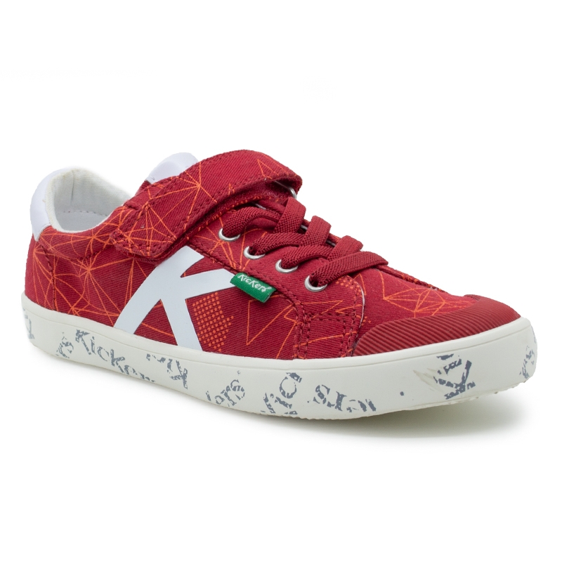 Sneakers KICKERS Κόκκινο με λογότυπο