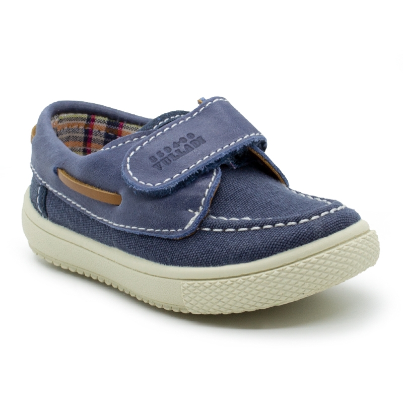 Sneakers VULLADI Μπλε με αυτοκόλλητο