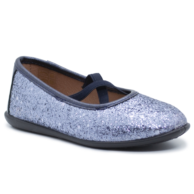 Μπαλαρίνα Conguitos Ασημί με glitter 265028