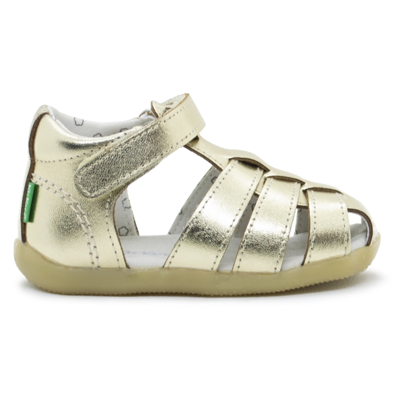 Παπουτσοπέδιλο KICKERS Χρυσό Bigflo-C 962451-10 113