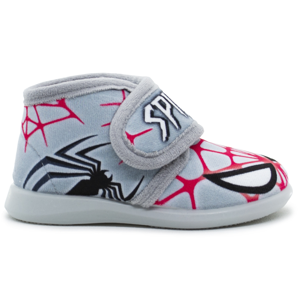 Παντοφλάκι Childrenland Γκρι Spiderman 5637