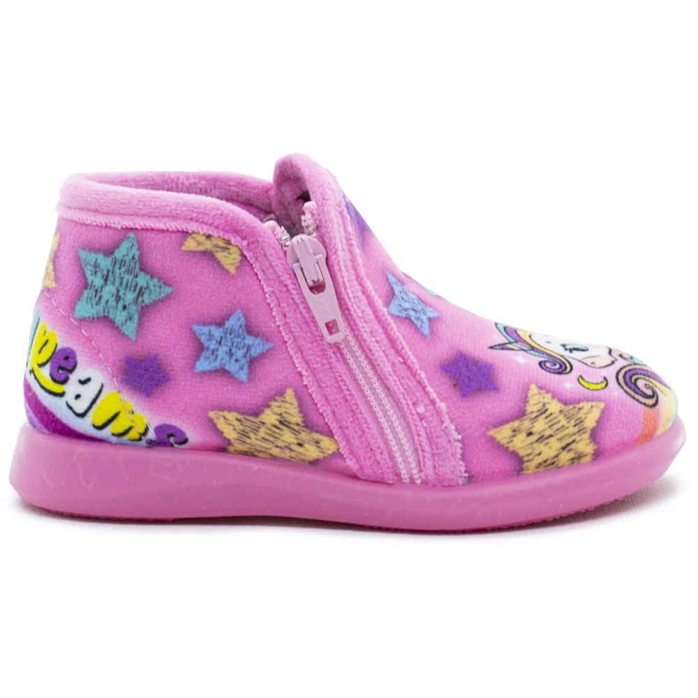 Παντοφλάκι Childrenland Ροζ Μονόκερος 5335