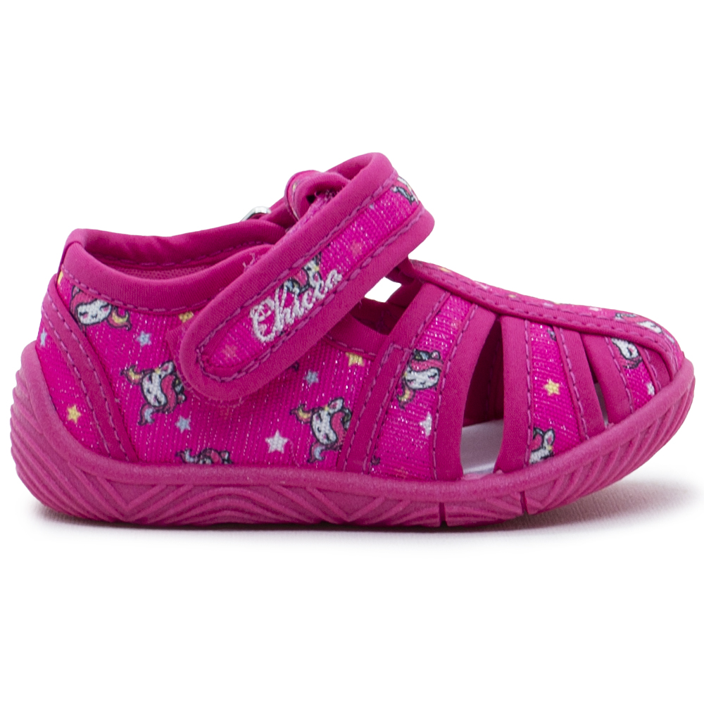 Παντοφλάκι Chicco Φούξια με μονόκερο 73048-150