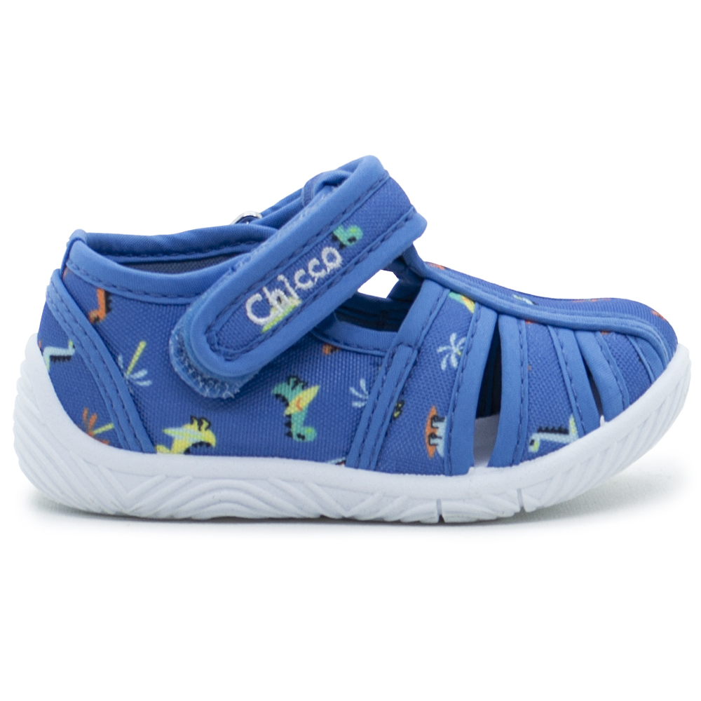 Παντοφλάκι Chicco Μπλε με δεινόσαυρους 73048-920