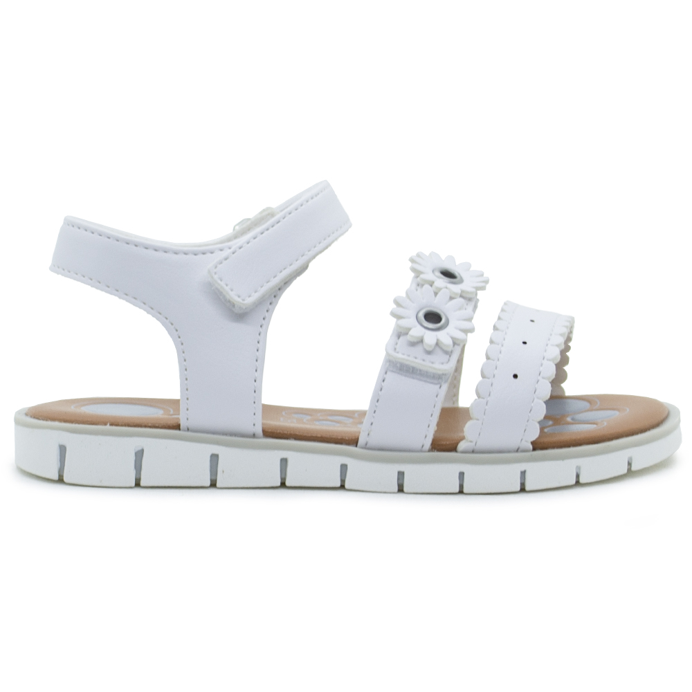 Πέδιλο Chicco Λευκό με λουλούδια 73146-300
