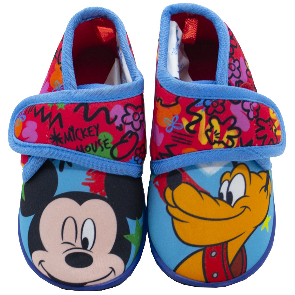 Παντοφλάκι Disney Mickey+Pluto Μπλε HR15522
