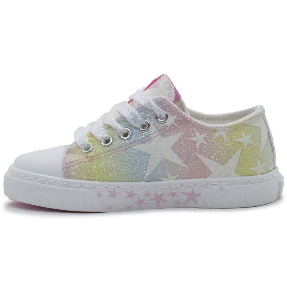 Sneakers Conguitos Πολύχρωμα με αστέρια και κορδόνια Cosh283136 - Image 3