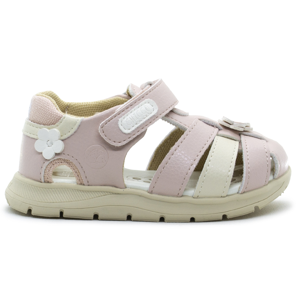 Παπουτσοπέδιλο Chicco Ροζ με λουλουδάκι Cromy 22145-100