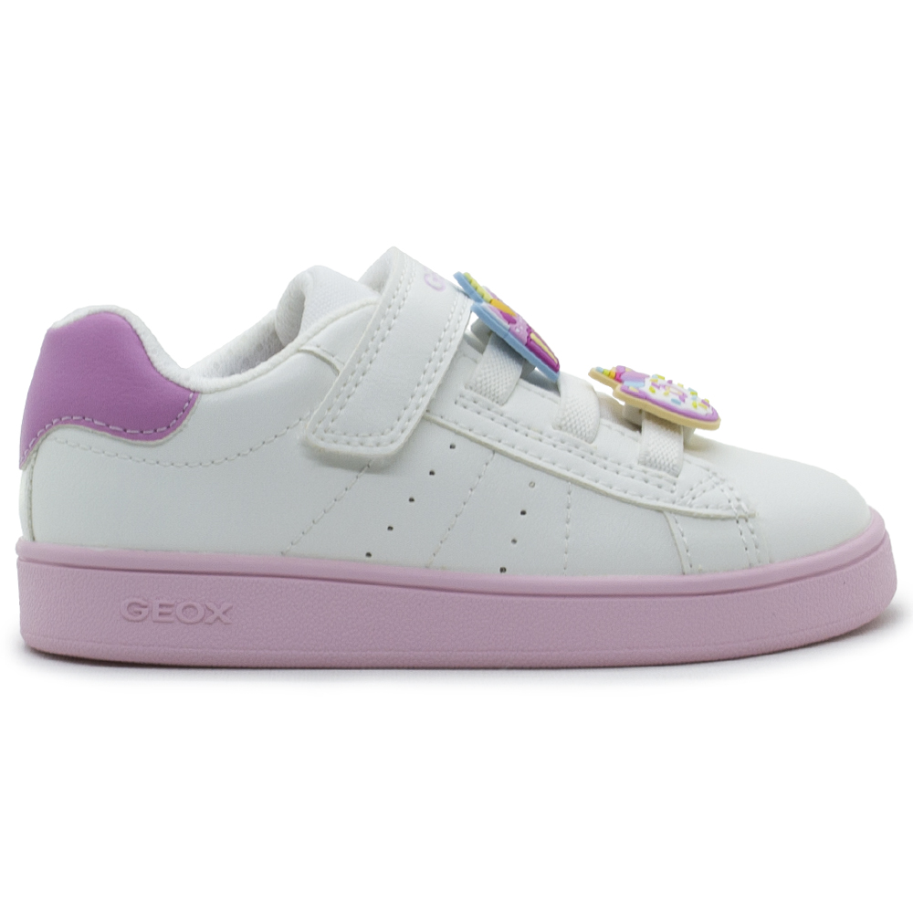 Sneakers Geox Λευκά με Charms J65LRF 000BC C1364