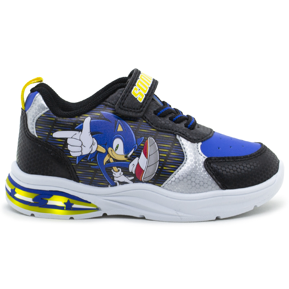 Αθλητικό Sonic Μαύρο με φωτάκια SC001755