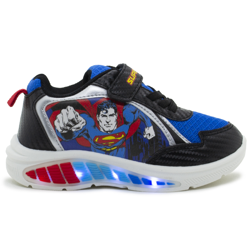 Αθλητικό Superman Μπλε με φωτάκια SN000225