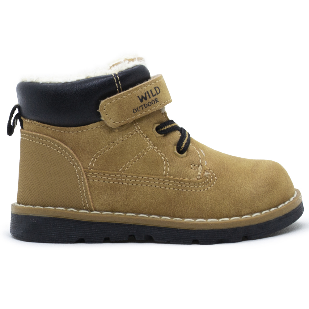 Μποτάκι Chicco Κάμελ με γούνα Fabio 21129-480